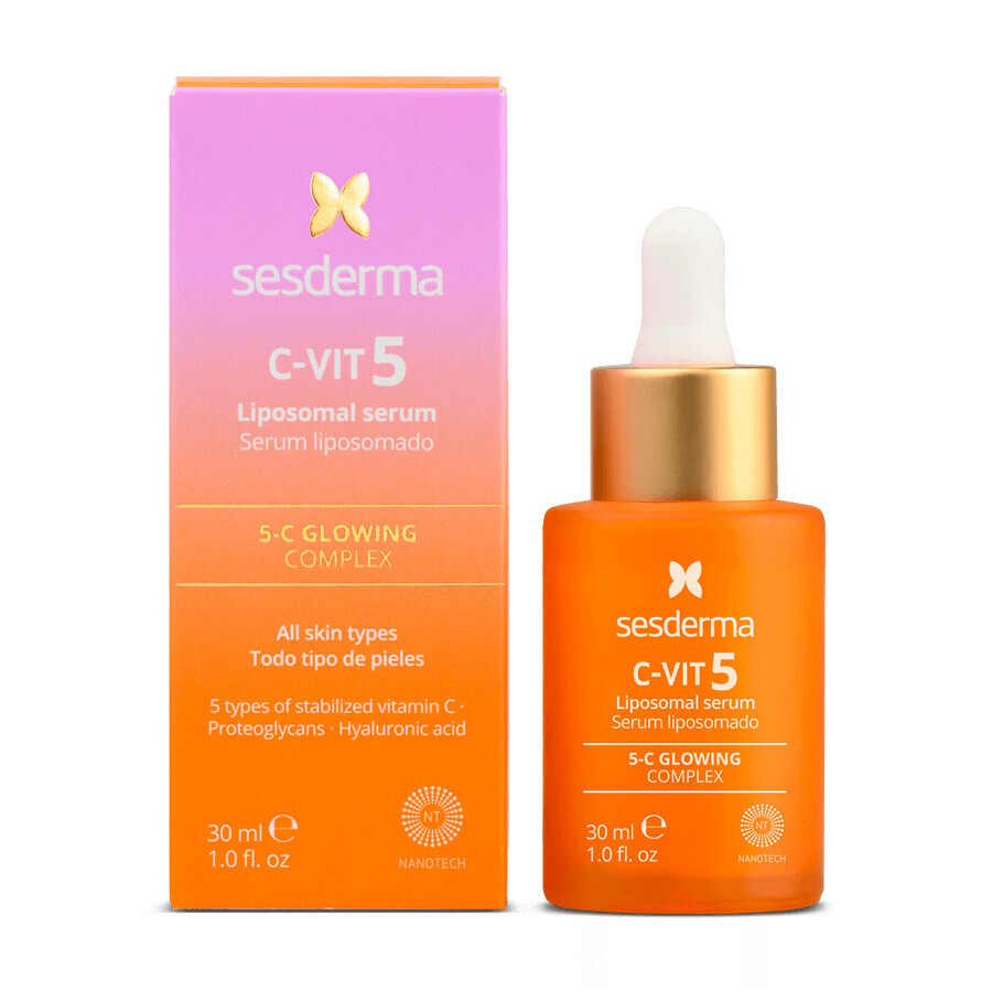 Sesderma C-Vit 5, Liposomen-Gesichtsserum, 30 ml