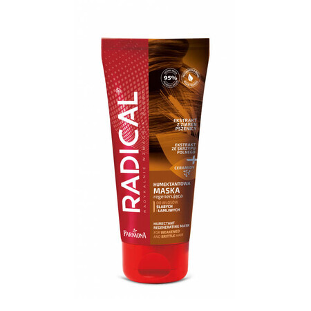 Farmona Radical, maschera rigenerante umettante per capelli deboli e fragili, 100 ml