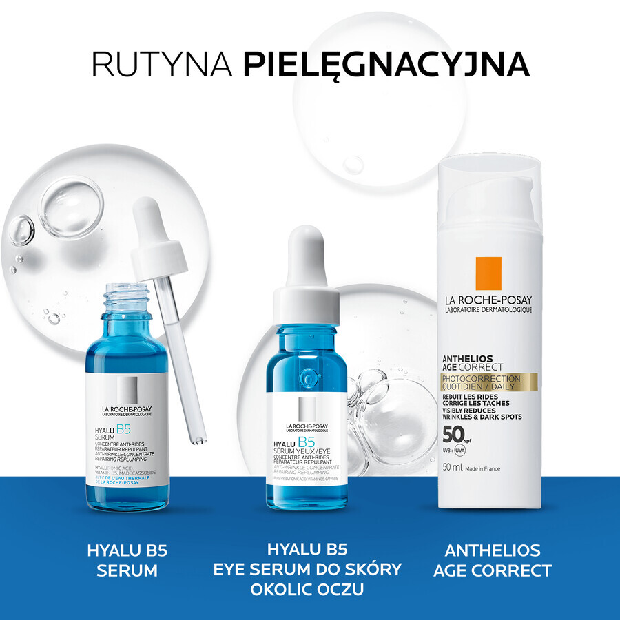 La Roche-Posay Hyalu B5, siero occhi antirughe, 15 ml