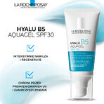 La Roche-Posay Hyalu B5 Aquagel, schützende Gel-Creme gegen lichtbedingte Hautalterung, SPF 30, 50 ml 