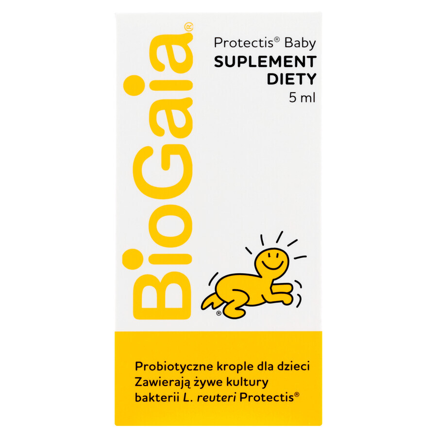 BioGaia Protectis Baby, druppels voor kinderen, tube, 5 ml