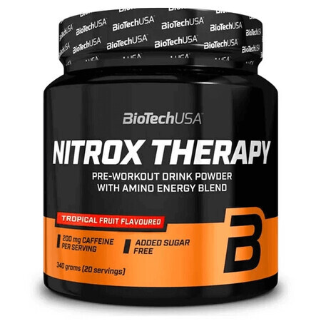 Nitrox Therapy Tropical Fruit, 340g, Biotech USA