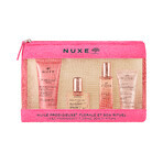 Kit cosmetico Nuxe Prodigieuse Florale 2023, gel doccia, 30 ml + olio secco, 10 ml + profumo, 15 ml + crema gel, 15 ml