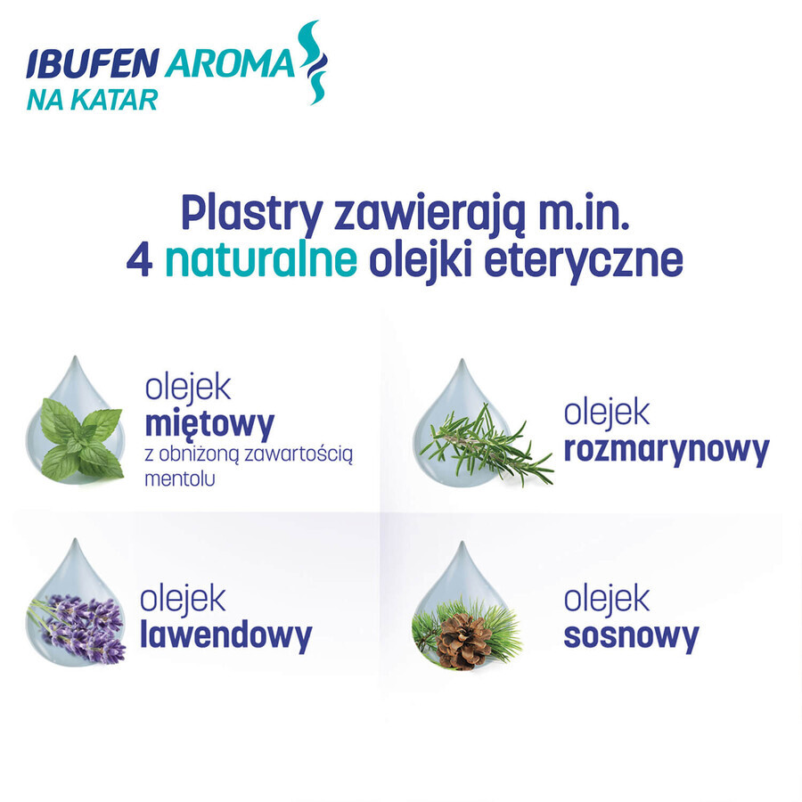 Ibufen Aroma Na Katar, cerotto aromatico, dopo i 18 mesi di età, 5 pezzi