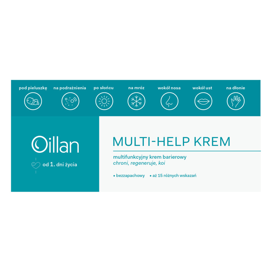 Oillan Multi-Help, crema barriera, 50 ml