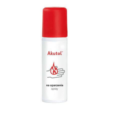 Akutol, spray per ustioni, 50 ml