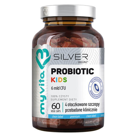 MyVita Silver Probiotic Kids, da 1 anno, 60 capsule