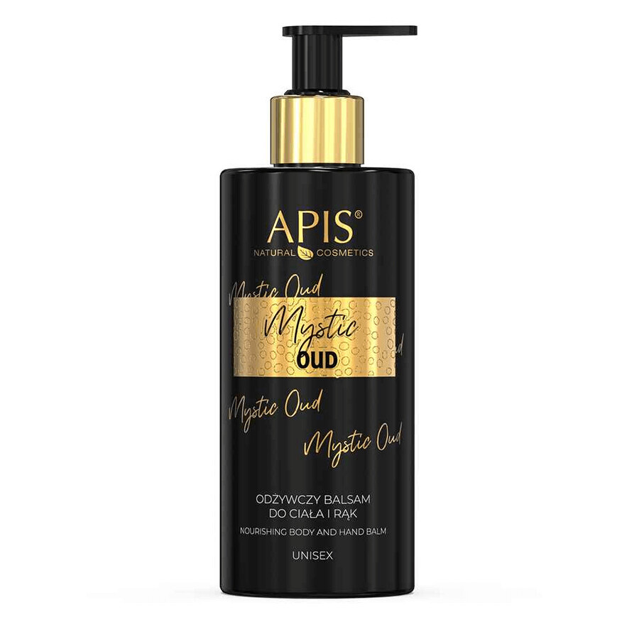 Apis Mystic Oud, lozione nutriente per mani e corpo, 300 ml