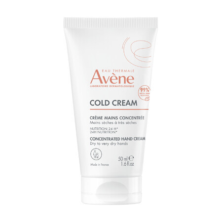 Avene Cold Cream, crema mani concentrata, 50 ml