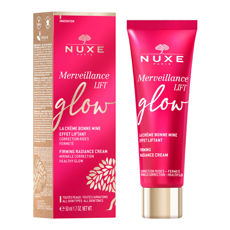 Nuxe Merveillance Lift Glow, verhelderende liftende crème, 50 ml