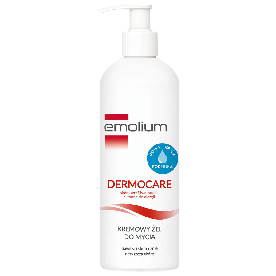 Emolium Dermocare Set, Haarshampoo, ab 1 Monat, 200 ml + Creme-Waschgel, ab 1 Monat, 400 ml