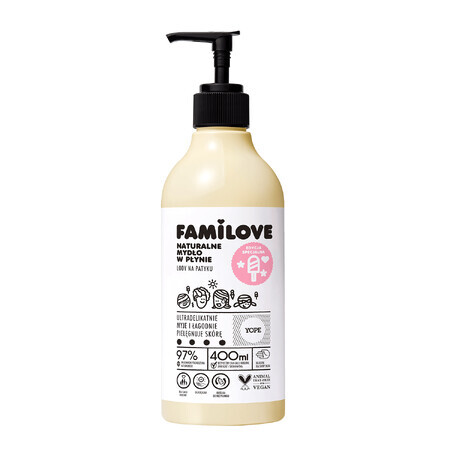 Yope Familove, sapone liquido, gelato su stecco, 400 ml