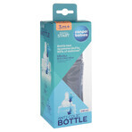 Canpol Babies EasyStart, biberon anti-colique, bec large, or, bleu, 35/240, à partir de 3 mois, 240 ml