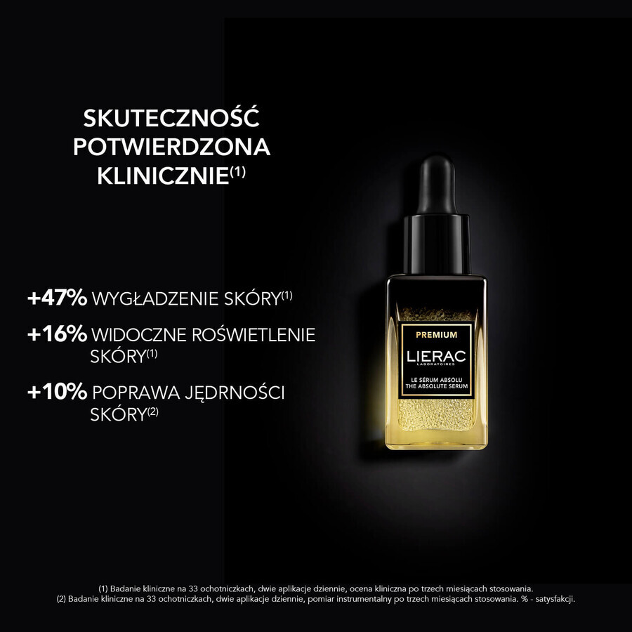 Lierac Premium, siero rigenerante anti-età, ricambio, 30 ml