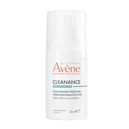 Avene Cleanance ComedoMed, concentrato contro le imperfezioni, pelle a tendenza acneica, 30 ml