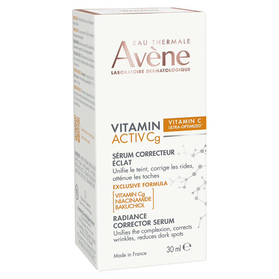 Avene Vitamin Activ Cg, siero correttivo e illuminante, 30 ml