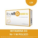 Ibuvit D3 4000 UI, 150 cápsulas