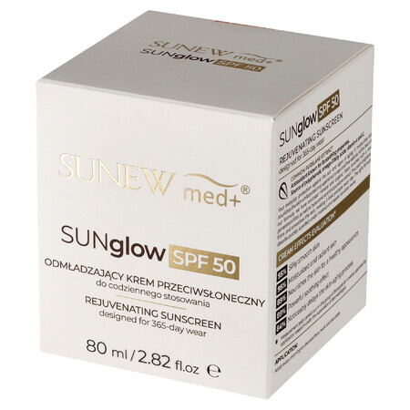 Sunewmed+ Sunglow, crema solare ringiovanente, SPF 50, 80 ml