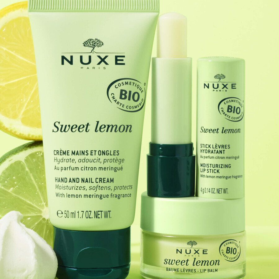 Nuxe Sweet Lemon, balsam de buze, 15 g