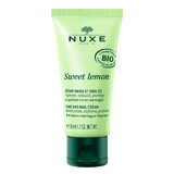 Nuxe Sweet Lemon, crème pour les mains, 50 ml