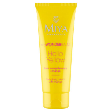 Miya myWONDERBALM Hello Yellow, energizing cream with mango, 75 ml