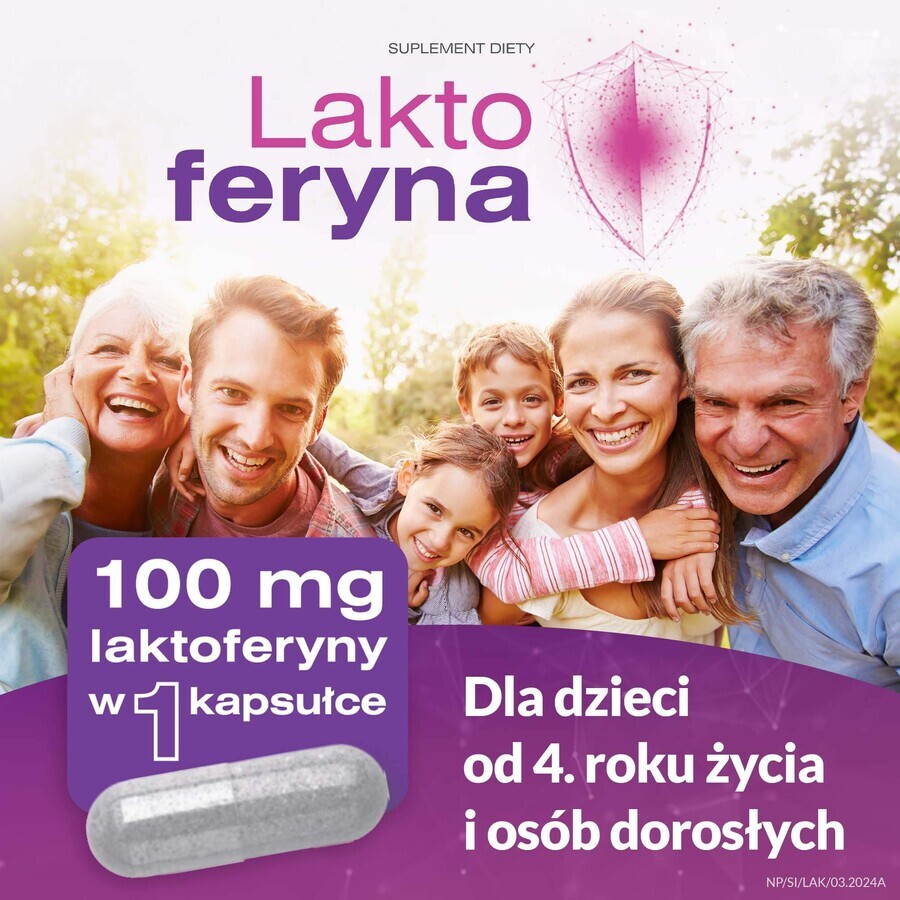 Nutropharma Lattoferrina, 15 capsule