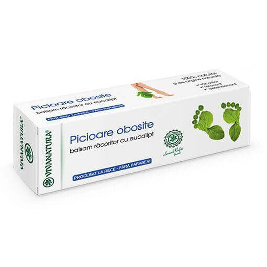 Balsam pentru picioare obosite, 75 ml, Vivanatura