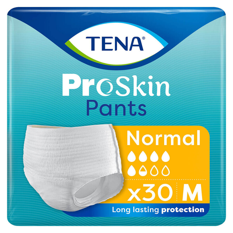 Tena Pants ProSkin, slip assorbenti, taglia M, 80-110 cm, normale, 30 pezzi