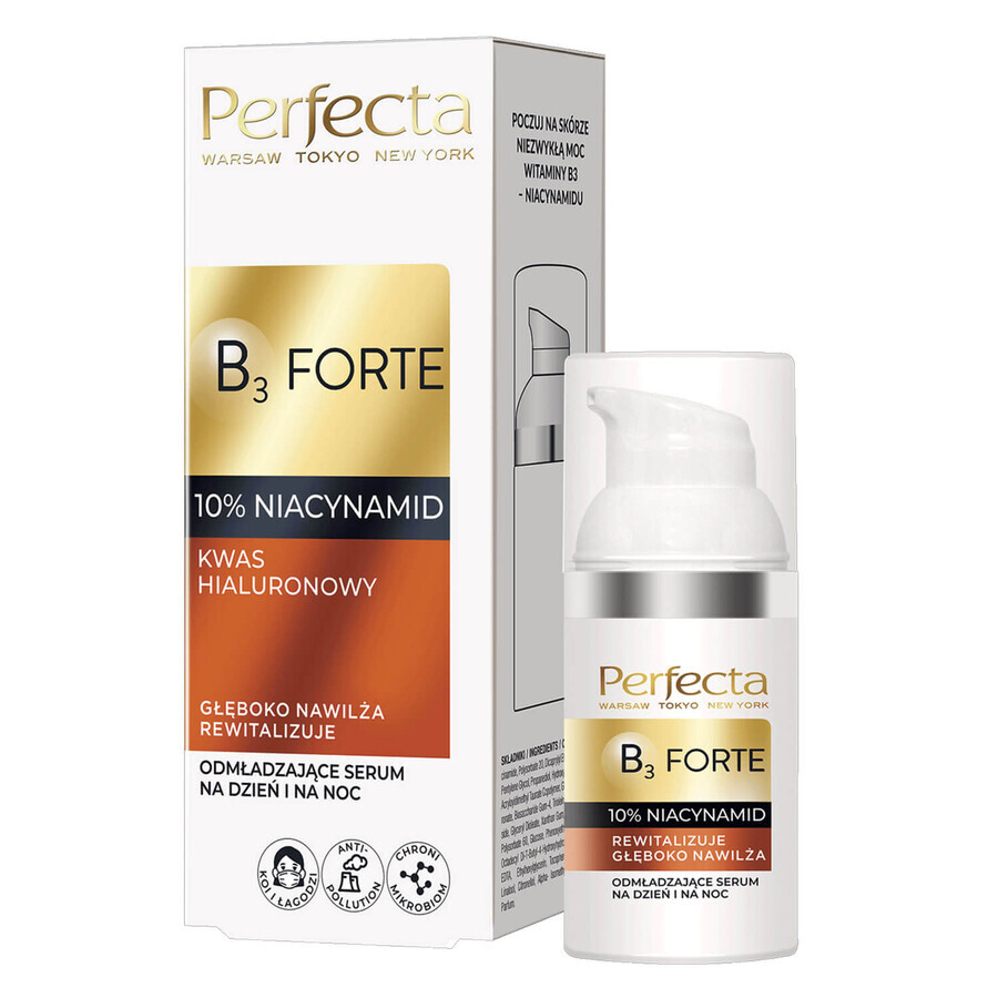 Perfecta B3 Forte, siero viso ringiovanente, giorno e notte, 30 ml