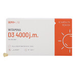 SEMA Lab Vitamina D3 4000 UI, 60 capsule molli