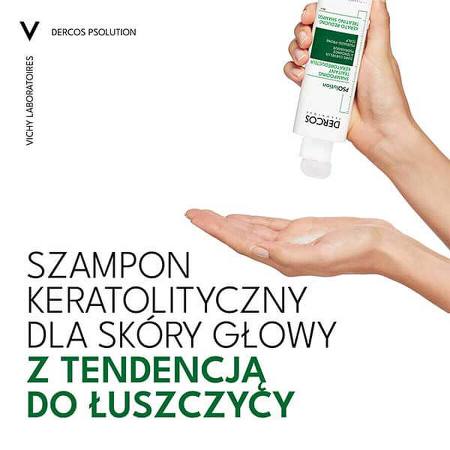 Vichy Dercos PSOlution, keratolytic shampoo for hair, 200 ml