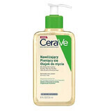 CeraVe, olio schiumoso idratante con ceramidi per il lavaggio, 236 ml