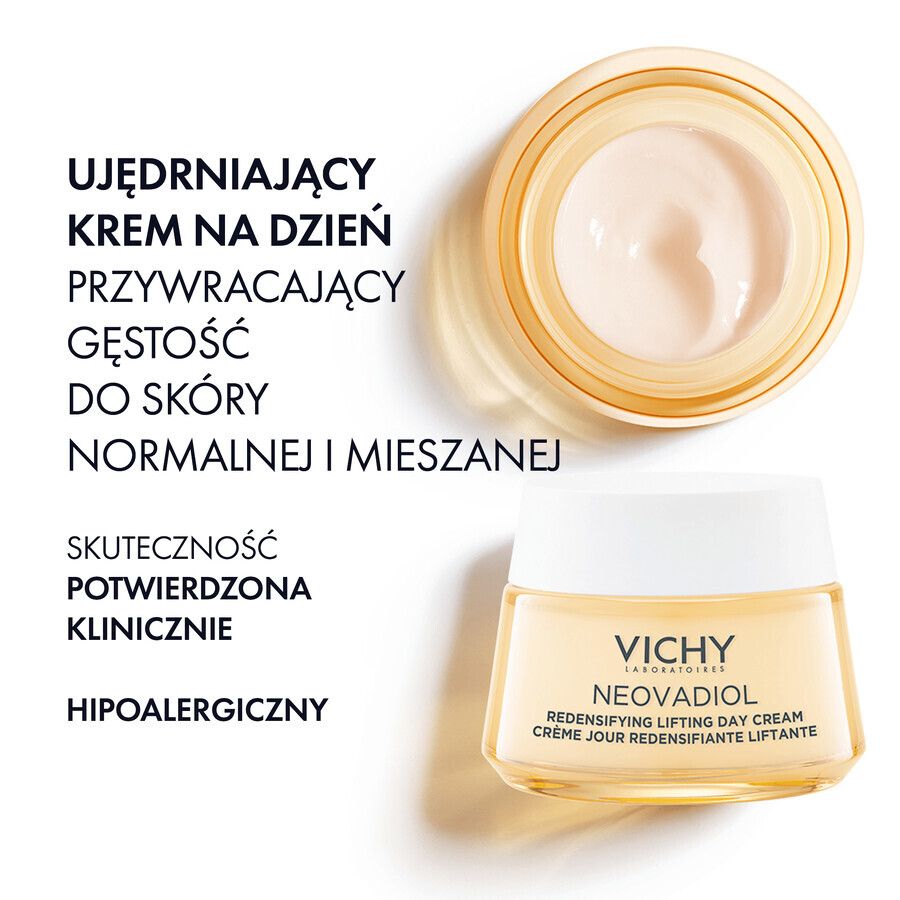 Vichy Neovadiol Peri-Menopausa, crema giorno rassodante per ripristinare la densità, pelle normale e mista, 50 ml