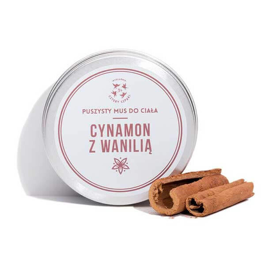 Cztery Szpaki Fluffy Body Foam Cinnamon Vanilla 150ml