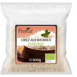 White Basmati Rice Organic, 500 g, Pronat