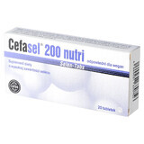 Cefasel 200 Nutri Selenium-Tabs, 20 comprimidos