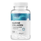 OstroVit marine collagen + hyaluronic acid + vitamin C, 120 capsules