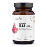 Aura Herbals Vitamina B12, metilcobalamină 1000 µg, 90 capsule