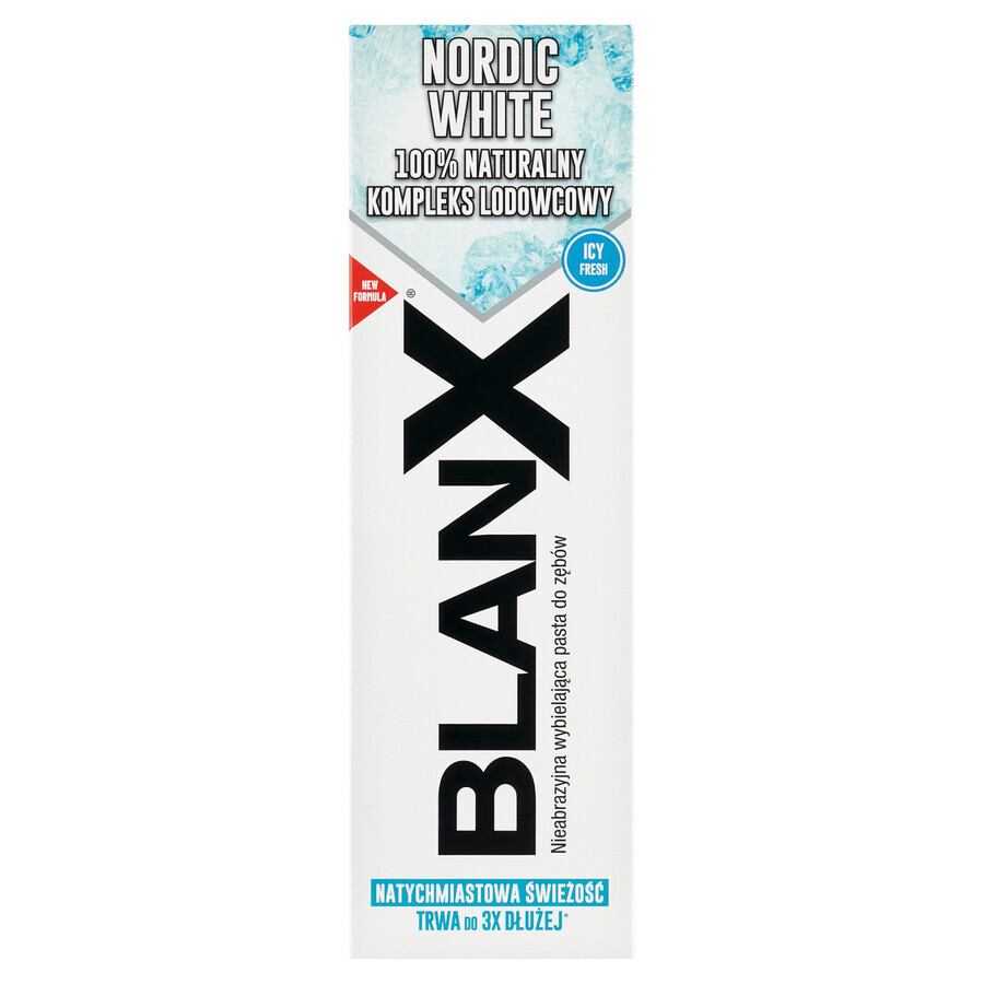 BlanX Nordic White, whitening tandpasta, 75 ml