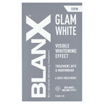 BlanX Glam White, sistema di sbiancamento dei denti per 6 giorni, dentifricio, 40 ml + collutorio, 6 bustine