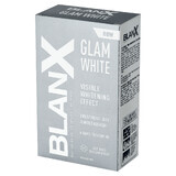 BlanX Glam White, sistema di sbiancamento dei denti per 6 giorni, dentifricio, 40 ml + collutorio, 6 bustine