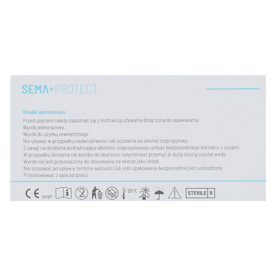 SEMA Protect, tamponi disinfettanti, 100 pz.