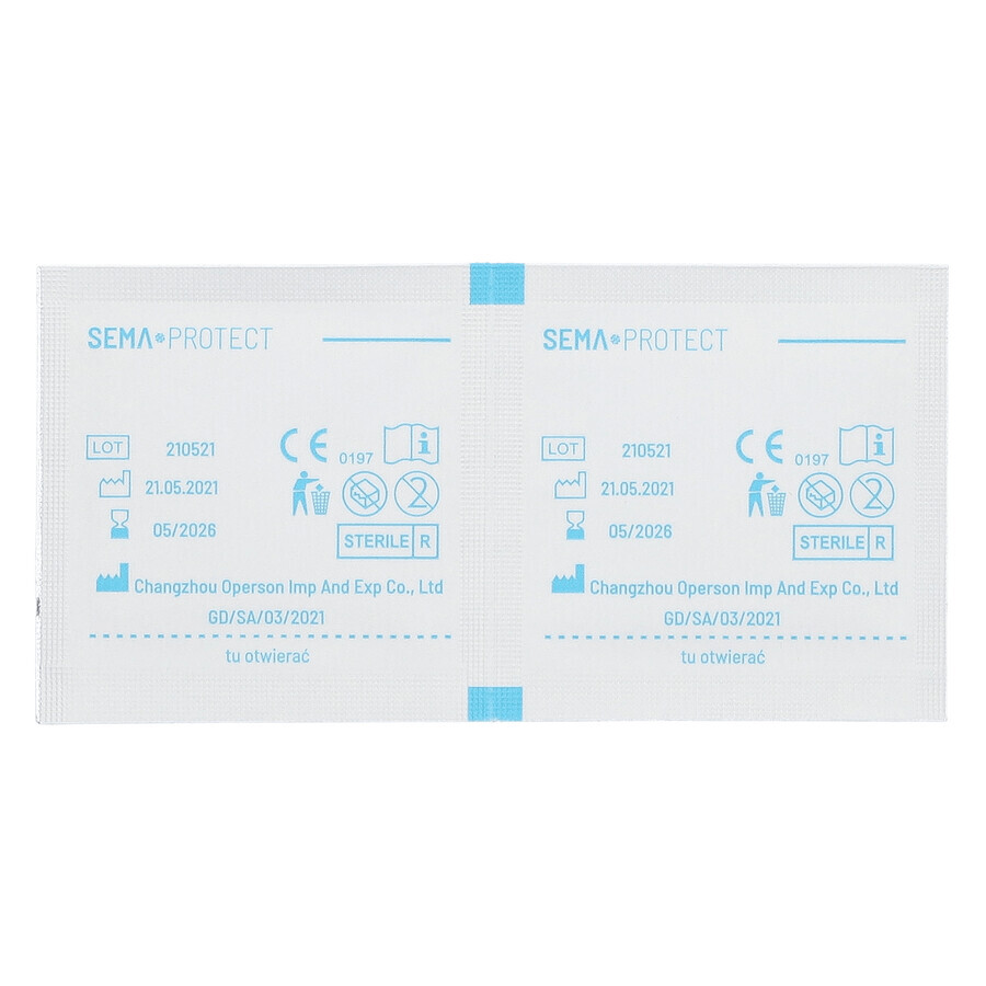 SEMA Protect, tamponi disinfettanti, 100 pz.