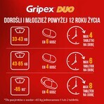 Gripex Duo, 16 comprimate