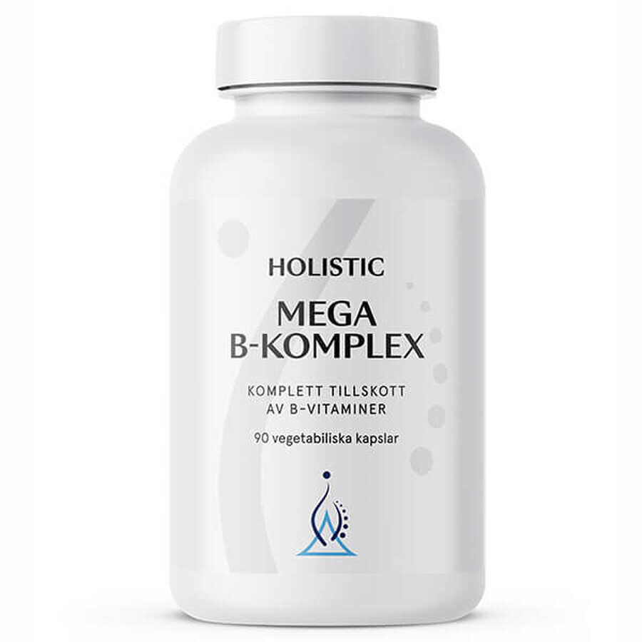 Holistic Mega B Metylerad, vitamine del gruppo B, 90 capsule