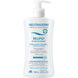 Neutraderm Relipid+, bálsamo reconstituyente de lípidos para rostro y cuerpo, pieles sensibles, muy secas y atópicas, 400 ml