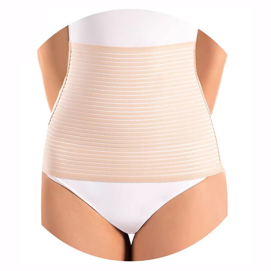 BabyOno, centură postnatală pentru burtă, modelată, Expert, culoare carne, mărimea L, 1 buc