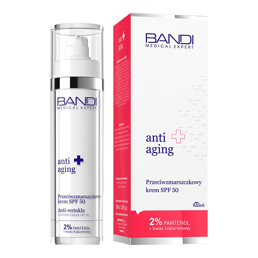 Bandi Medical Expert Anti Aging, crema antirughe, SPF 50, 50 ml