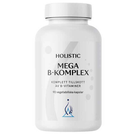 Holistic Mega B-Complex, 90 Gemüsekapseln