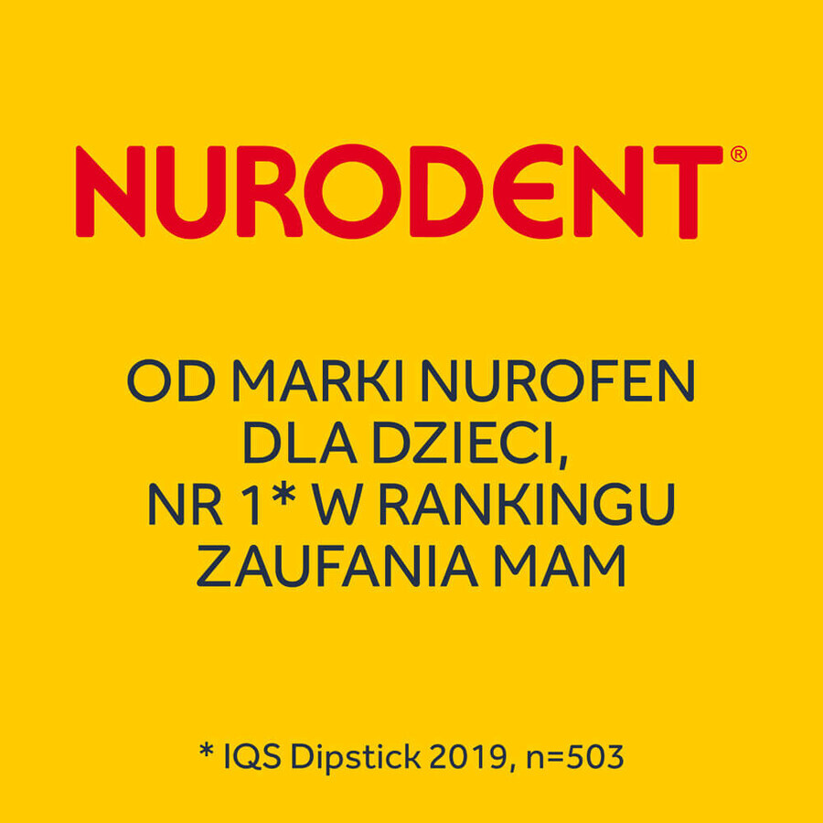 Nurodent, gel per dentizione, 15 ml